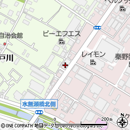 神奈川県秦野市曽屋84周辺の地図