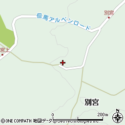 兵庫県養父市別宮507周辺の地図