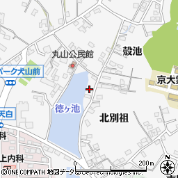 愛知県犬山市犬山北別祖23周辺の地図