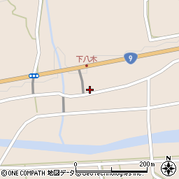 兵庫県養父市八鹿町八木1080周辺の地図