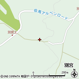 兵庫県養父市別宮472周辺の地図