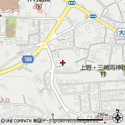 鳥取県西伯郡伯耆町大殿1480-10周辺の地図