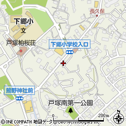 日本キリスト教団戸塚教会周辺の地図