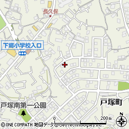 神奈川県横浜市戸塚区戸塚町2623-10周辺の地図