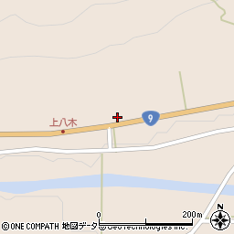 兵庫県養父市八鹿町八木2090周辺の地図