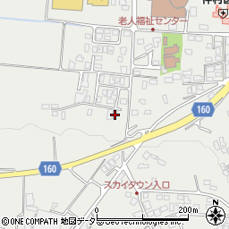 鳥取県西伯郡伯耆町大殿1568-23周辺の地図