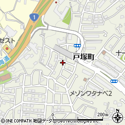 神奈川県横浜市戸塚区戸塚町1988-58周辺の地図