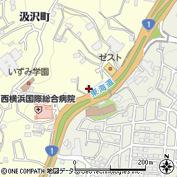 神奈川県横浜市戸塚区汲沢町94-5周辺の地図