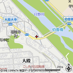 鳥取県西伯郡伯耆町大殿1204周辺の地図