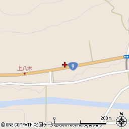 兵庫県養父市八鹿町八木2099周辺の地図
