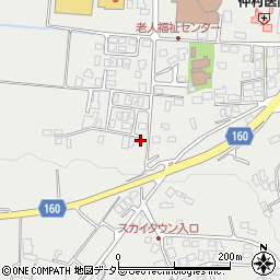 鳥取県西伯郡伯耆町大殿1568-20周辺の地図