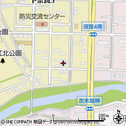 小川印染店倉庫周辺の地図