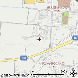 鳥取県西伯郡伯耆町大殿1569周辺の地図
