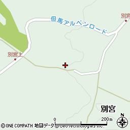 兵庫県養父市別宮474周辺の地図