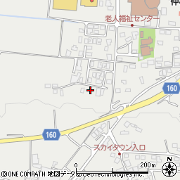 鳥取県西伯郡伯耆町大殿1569-10周辺の地図
