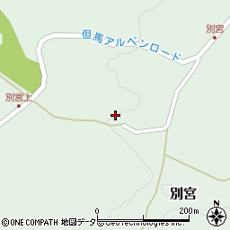 兵庫県養父市別宮448周辺の地図