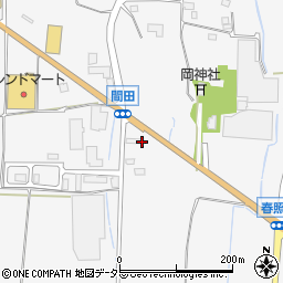 滋賀県米原市間田154周辺の地図