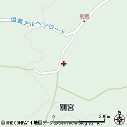 兵庫県養父市別宮711周辺の地図
