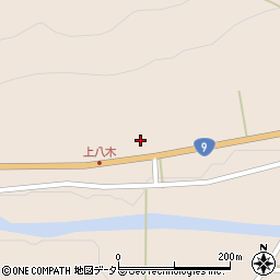 兵庫県養父市八鹿町八木2077周辺の地図