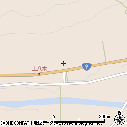 兵庫県養父市八鹿町八木2088周辺の地図