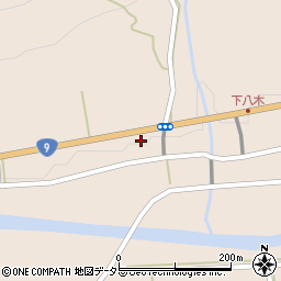 兵庫県養父市八鹿町八木1264周辺の地図