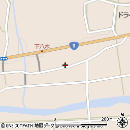 兵庫県養父市八鹿町八木1057周辺の地図