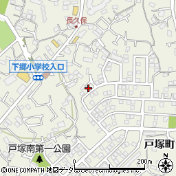 神奈川県横浜市戸塚区戸塚町2623-24周辺の地図