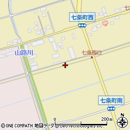 滋賀県長浜市七条町1545周辺の地図