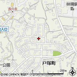 神奈川県横浜市戸塚区戸塚町2709-3周辺の地図
