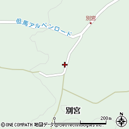 兵庫県養父市別宮410周辺の地図