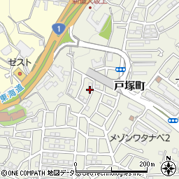 神奈川県横浜市戸塚区戸塚町1988-42周辺の地図