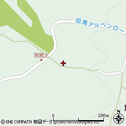 兵庫県養父市別宮289周辺の地図