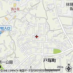 神奈川県横浜市戸塚区戸塚町2709-7周辺の地図