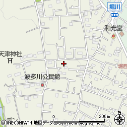 神奈川県秦野市堀西855-3周辺の地図