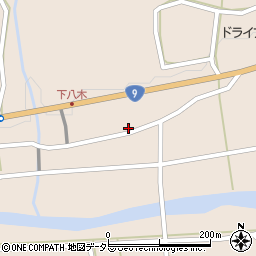 兵庫県養父市八鹿町八木1054周辺の地図