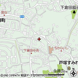 神奈川県横浜市戸塚区下倉田町1144-3周辺の地図