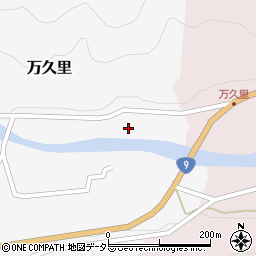 兵庫県養父市万久里242周辺の地図