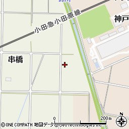 神奈川県伊勢原市串橋805周辺の地図