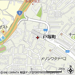 神奈川県横浜市戸塚区戸塚町1988-46周辺の地図