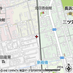 滋賀県長浜市末広町3-11周辺の地図