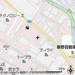 神奈川県秦野市曽屋961周辺の地図