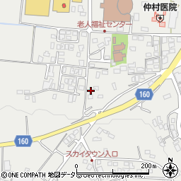 鳥取県西伯郡伯耆町大殿1042周辺の地図