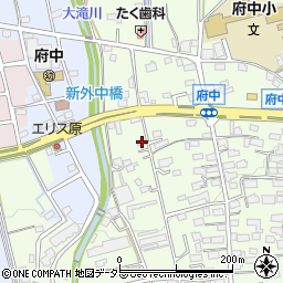 岐阜県不破郡垂井町府中216周辺の地図