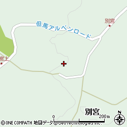 兵庫県養父市別宮440周辺の地図