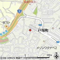 神奈川県横浜市戸塚区戸塚町1988-43周辺の地図
