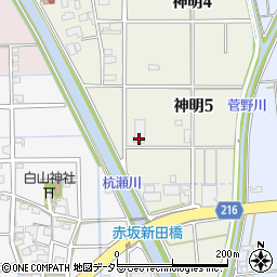赤坂自動車株式会社周辺の地図