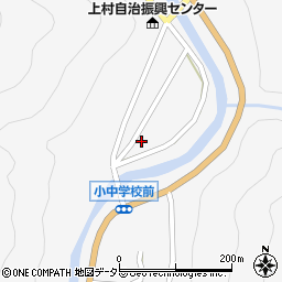 長野県飯田市上村691周辺の地図