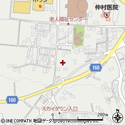 鳥取県西伯郡伯耆町大殿1042-5周辺の地図