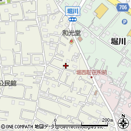 神奈川県秦野市堀西947-4周辺の地図