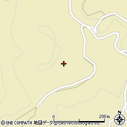 長野県下伊那郡泰阜村4389周辺の地図